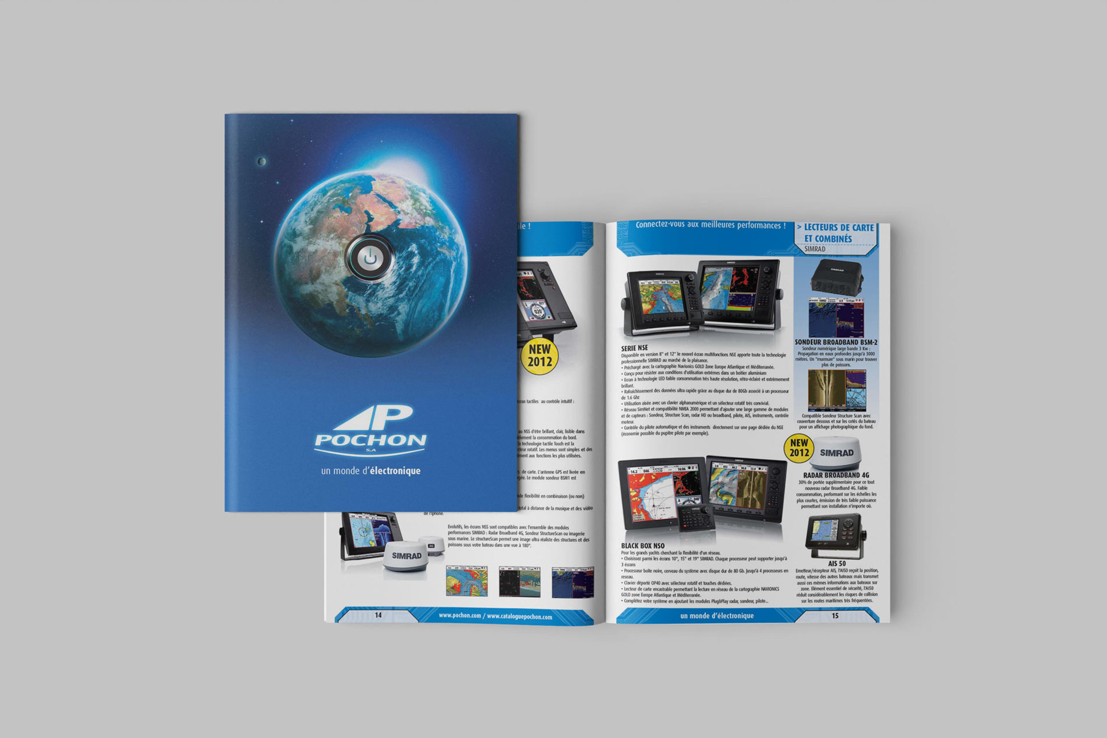 Catalogue nautisme POCHON 2012 : un monde d'électronique