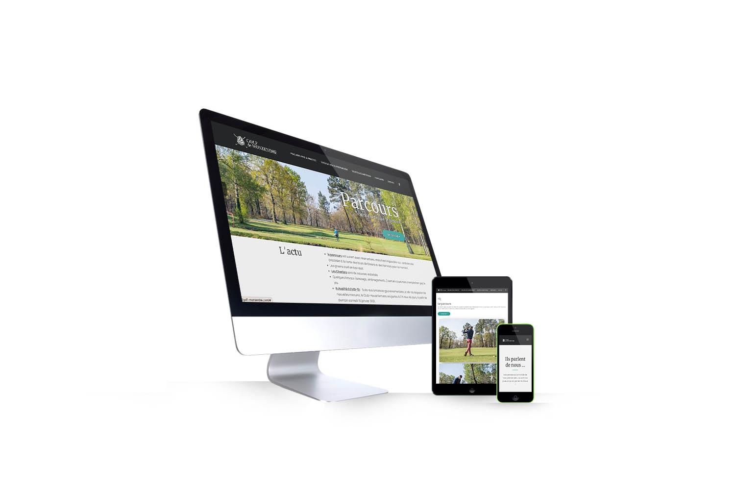 design site de golf