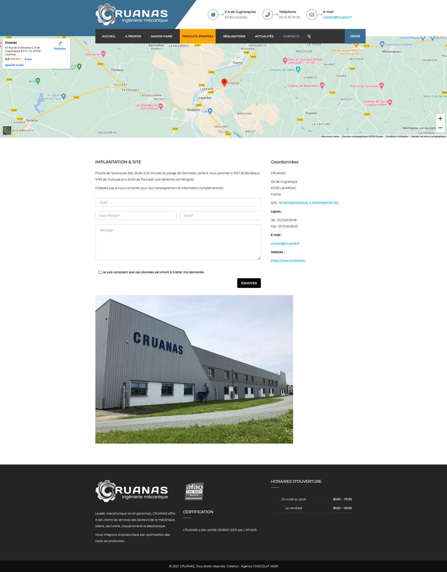 site Cruanas