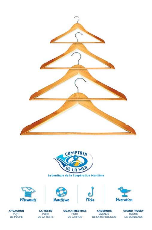 Publicité soldes hiver : COMPTOIR DE LA MER Arcachon