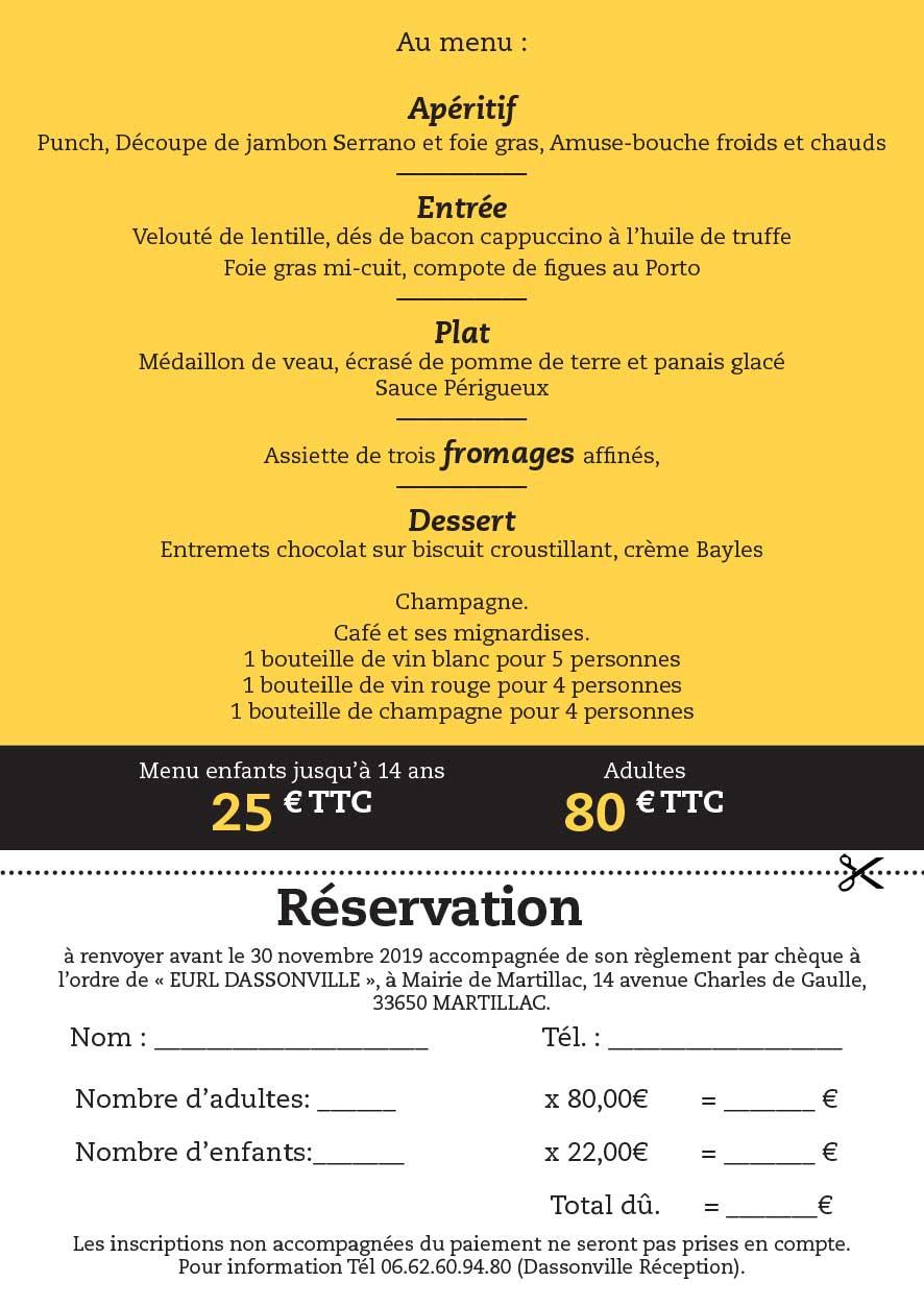 flyer traiteur