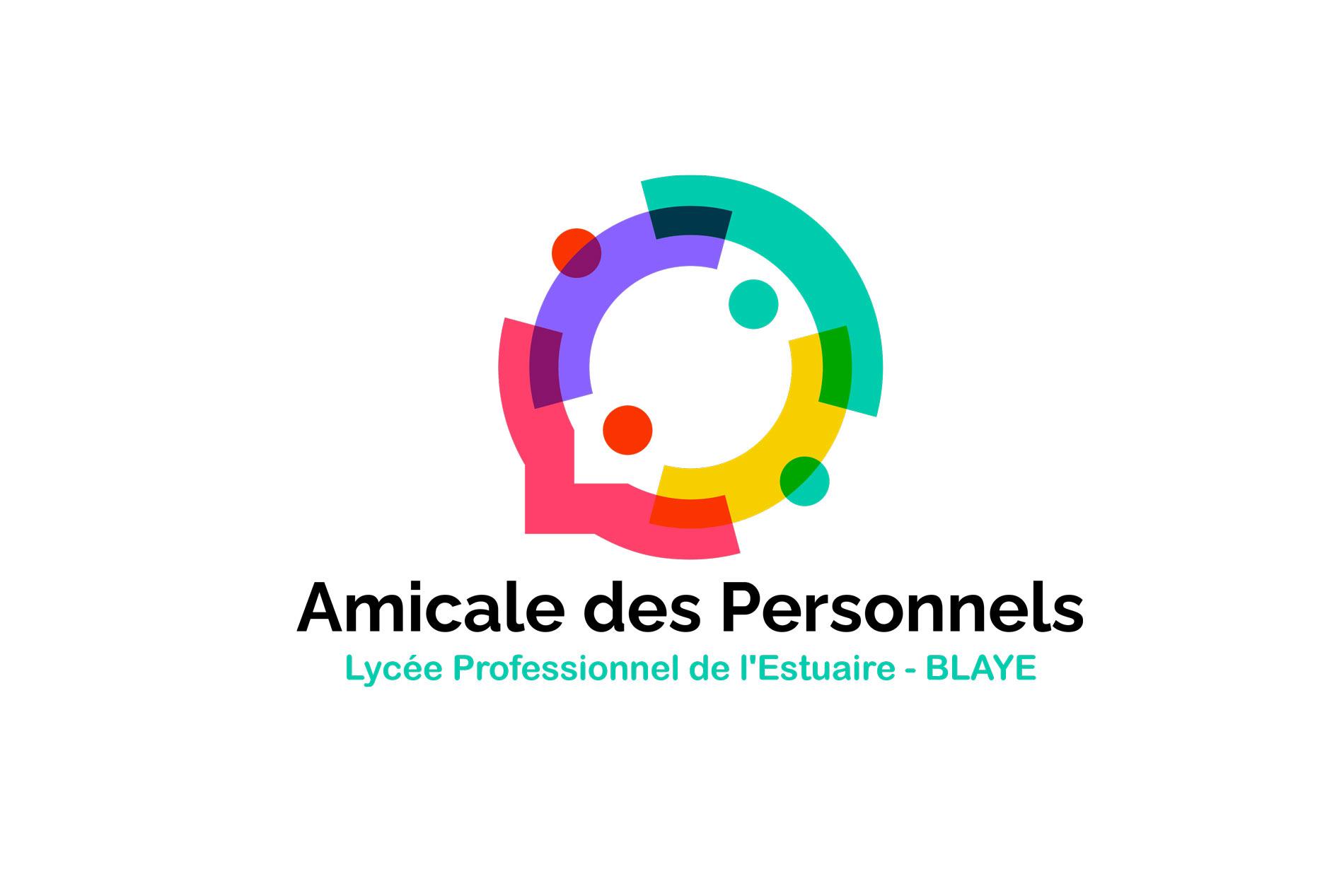 Création logo amicale des personnels du lycée pro de Blaye
