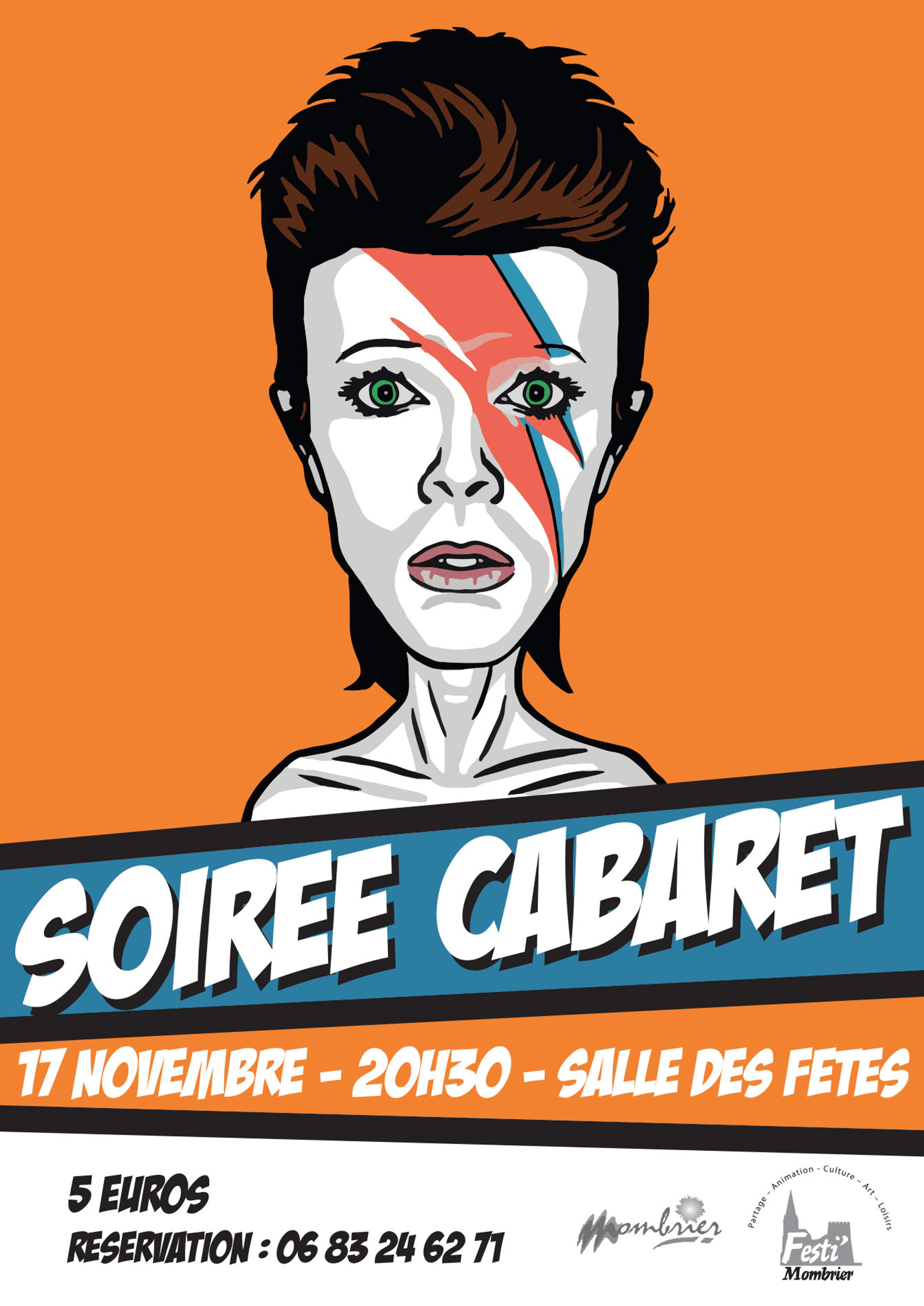 Affiche soirée cabaret