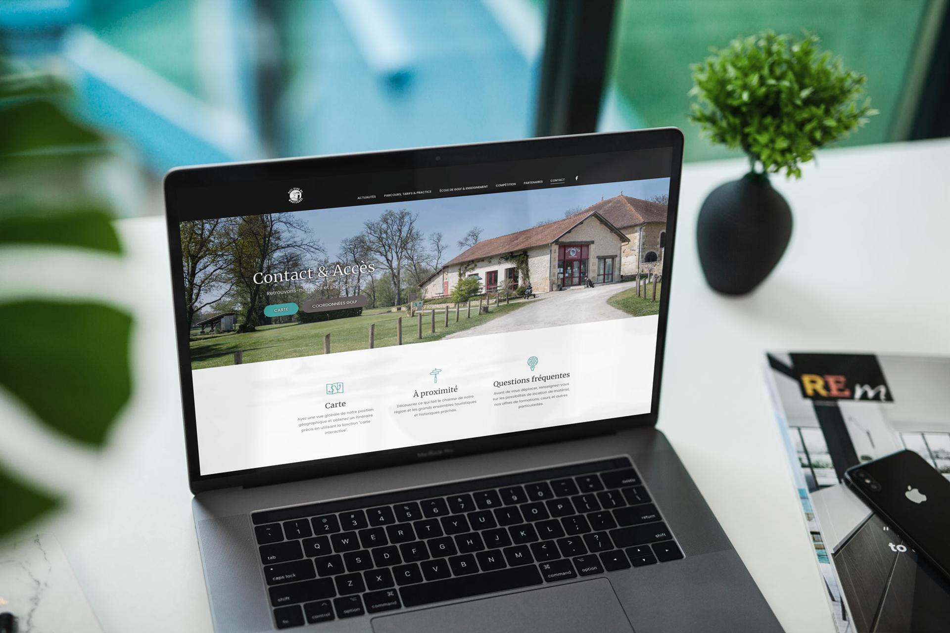 design site de golf