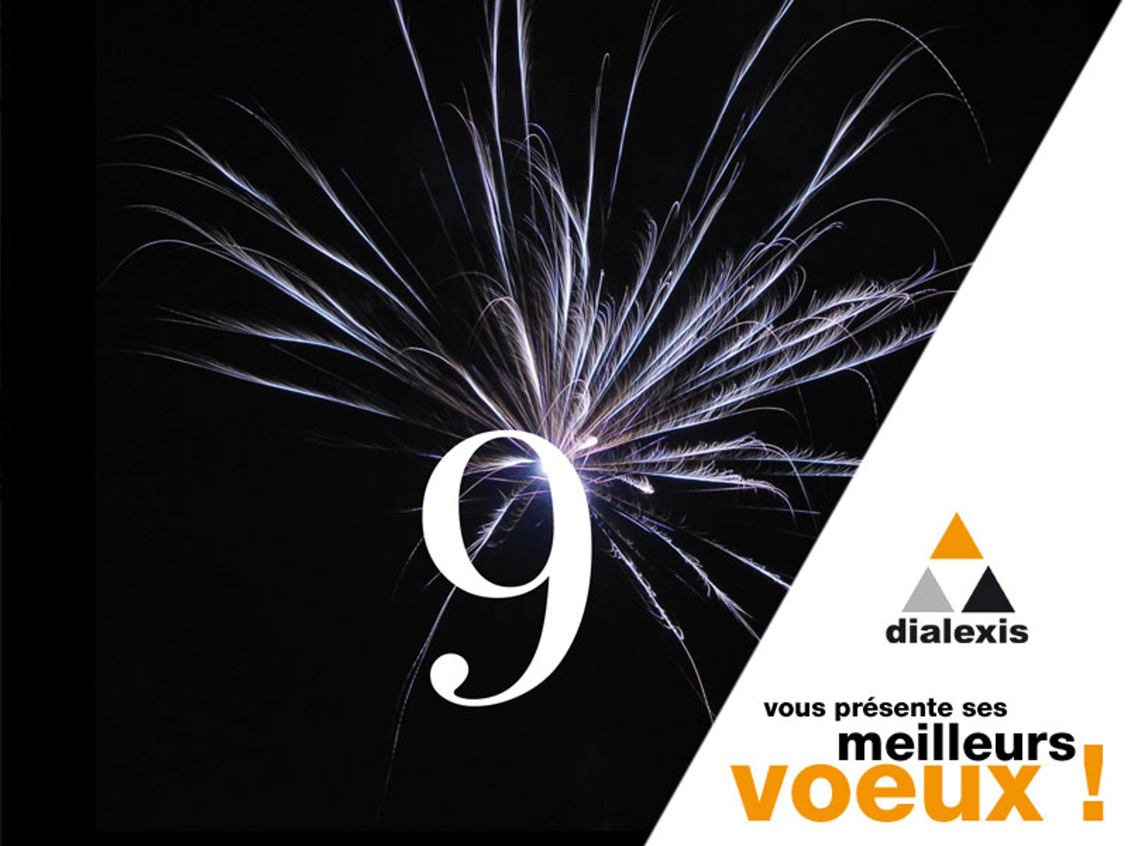 Carte de voeux originale - DIALEXIS - 2009