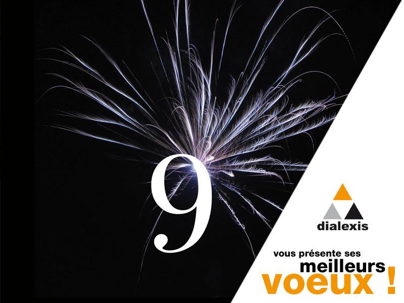 Carte de voeux originale - DIALEXIS - 2009
