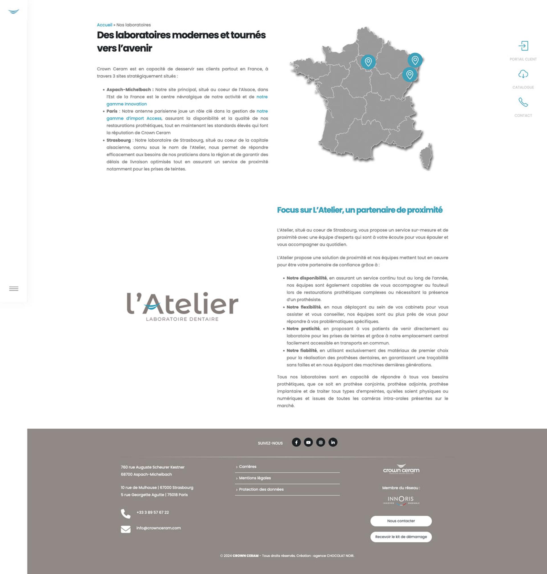 labo dentaire site web