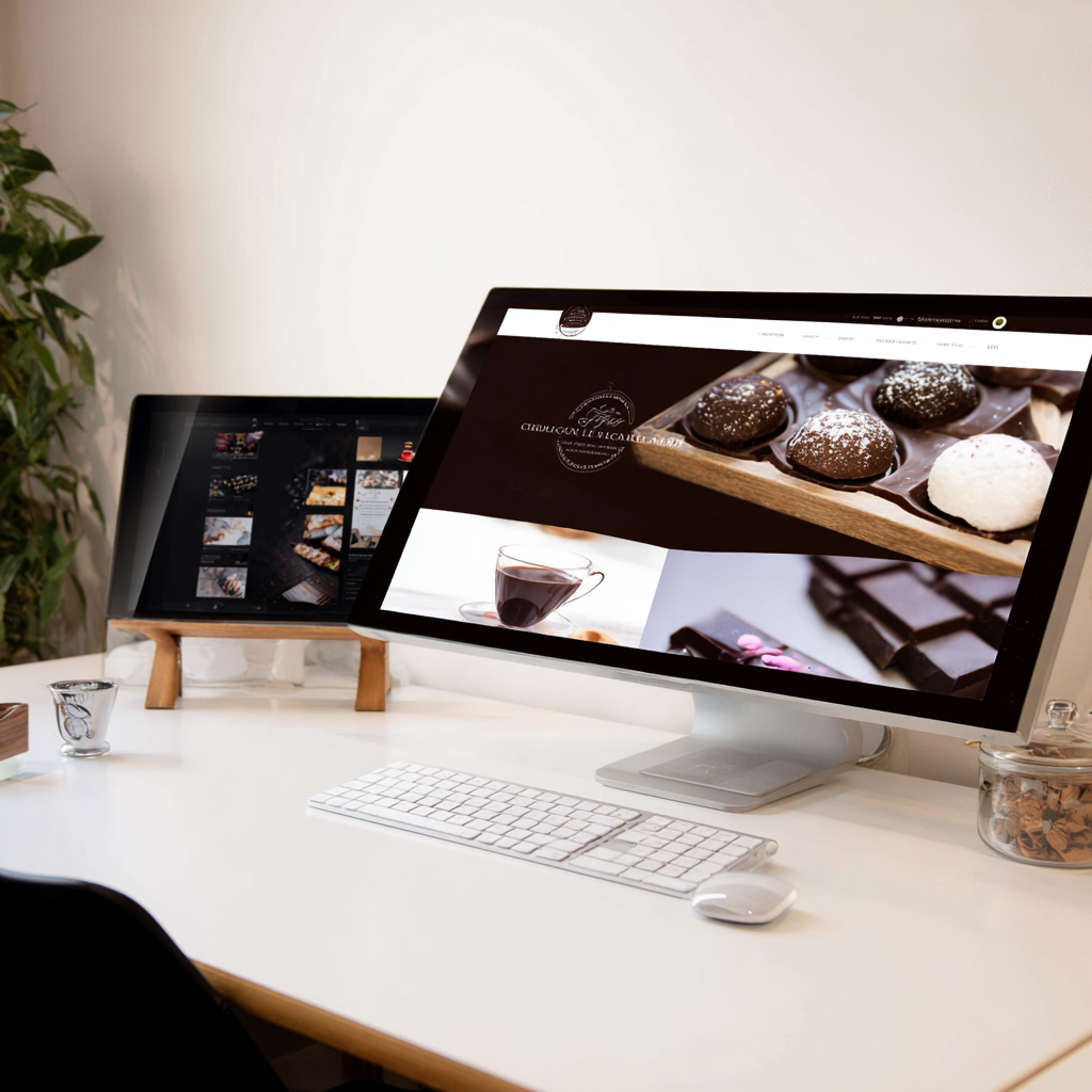 Création de site internet à Cognac : donnez de la visibilité à votre entreprise avec CHOCOLAT NOIR
