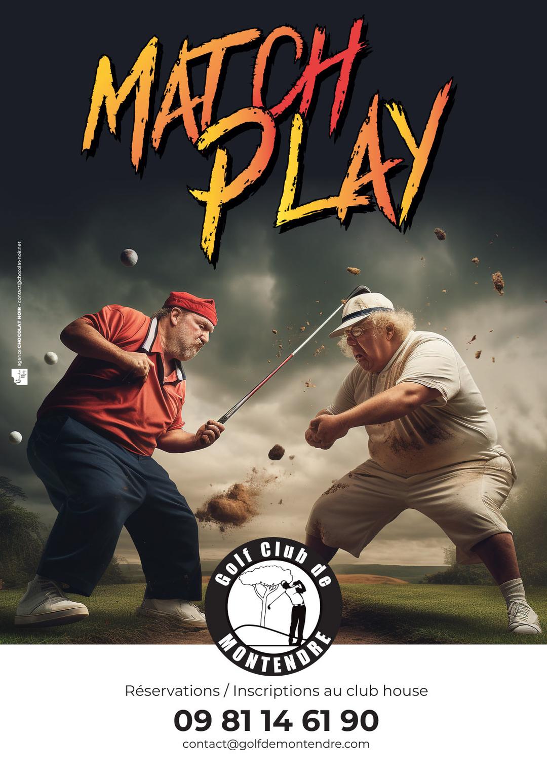 affiche de golf