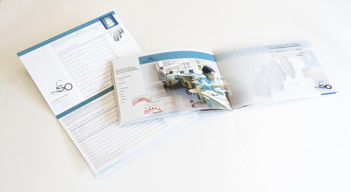 Tarif et plaquette laboratoire dentaire - LSO