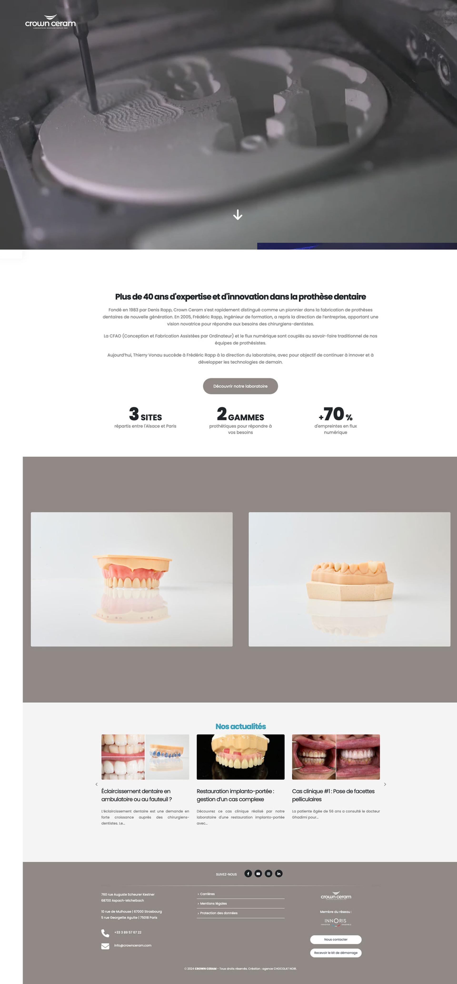 labo dentaire site web