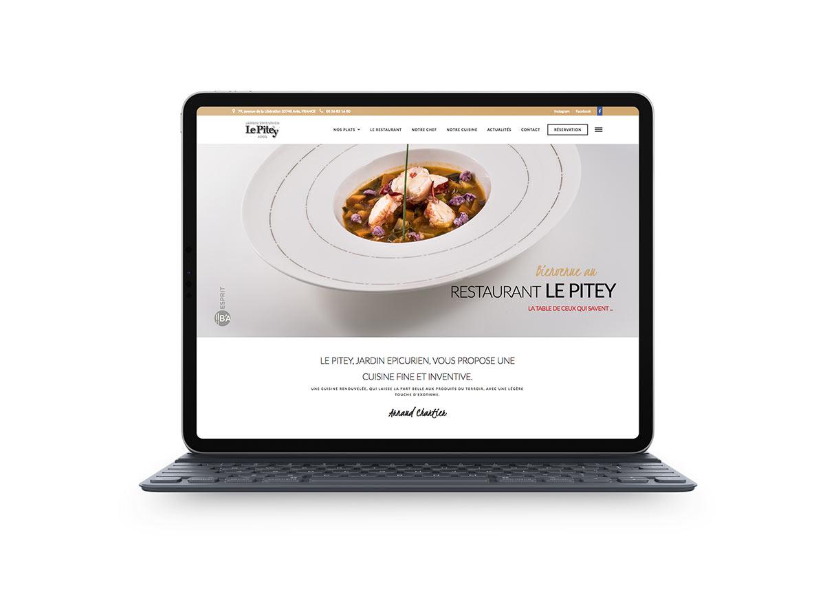 site web restaurant