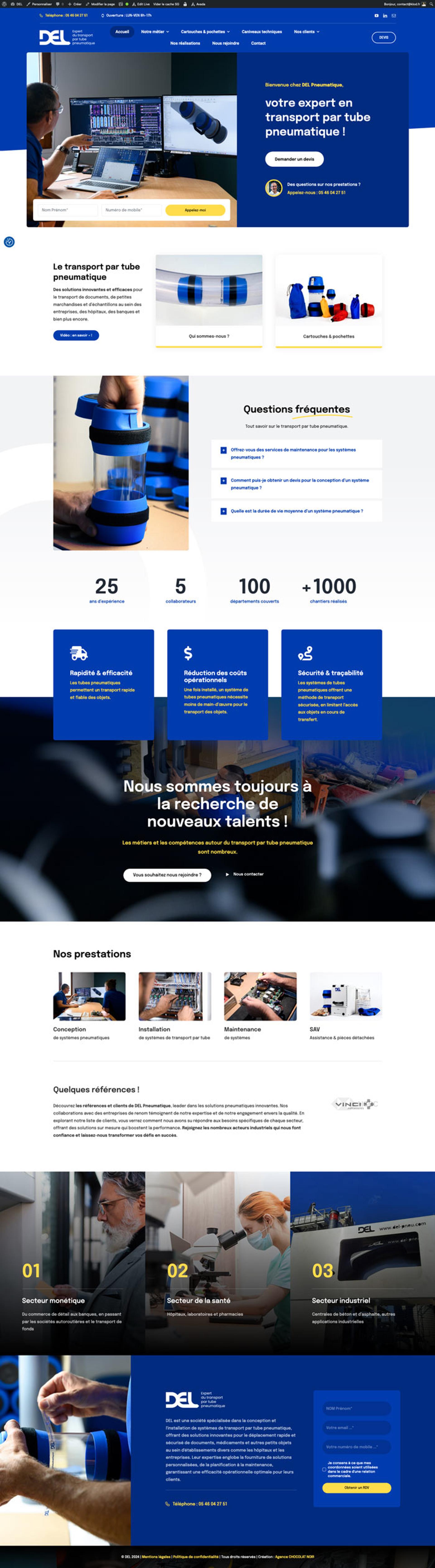 création site internet Charente