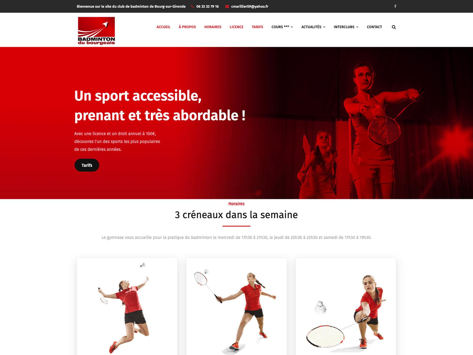 site web club de bad