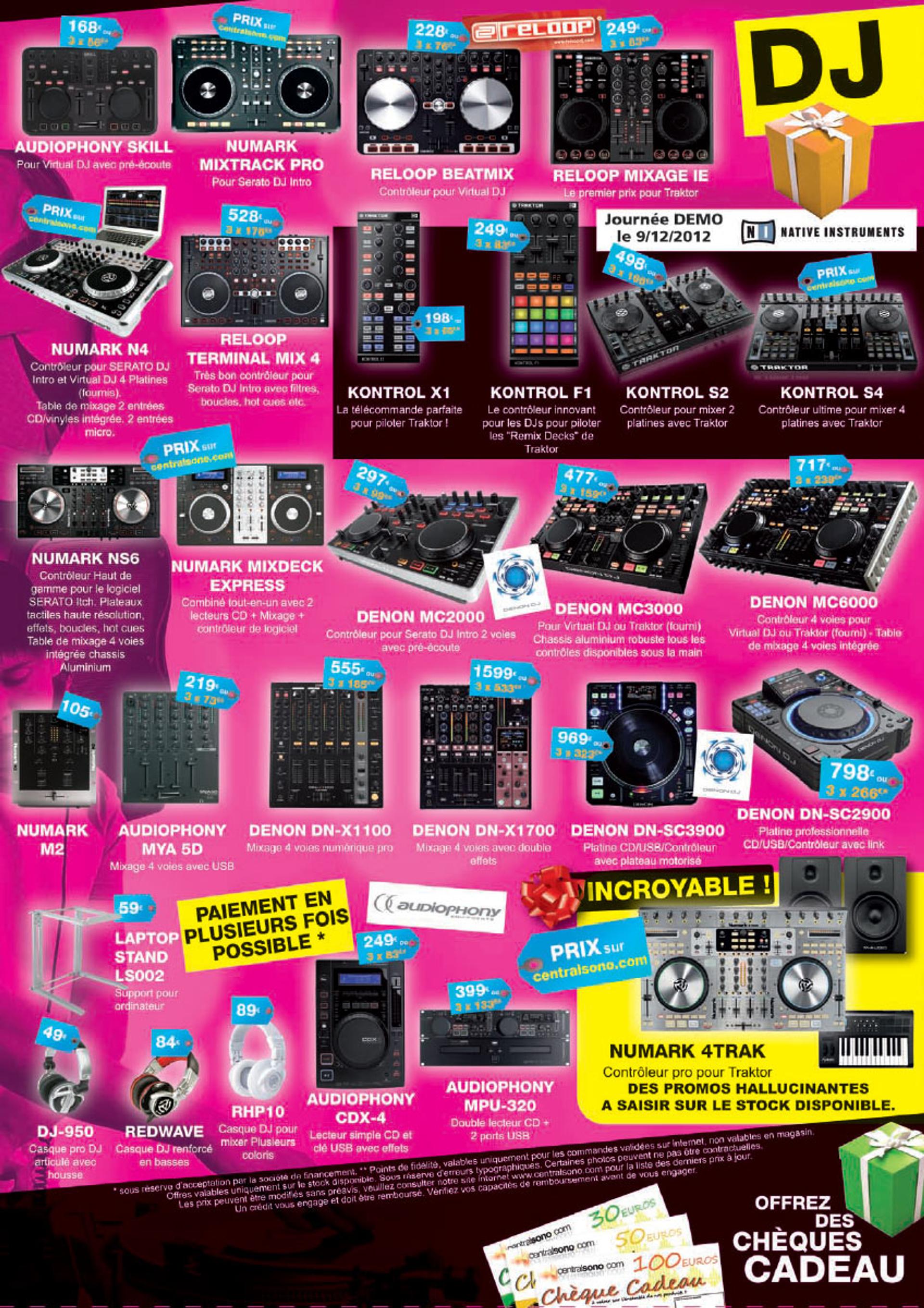 brochure musique
