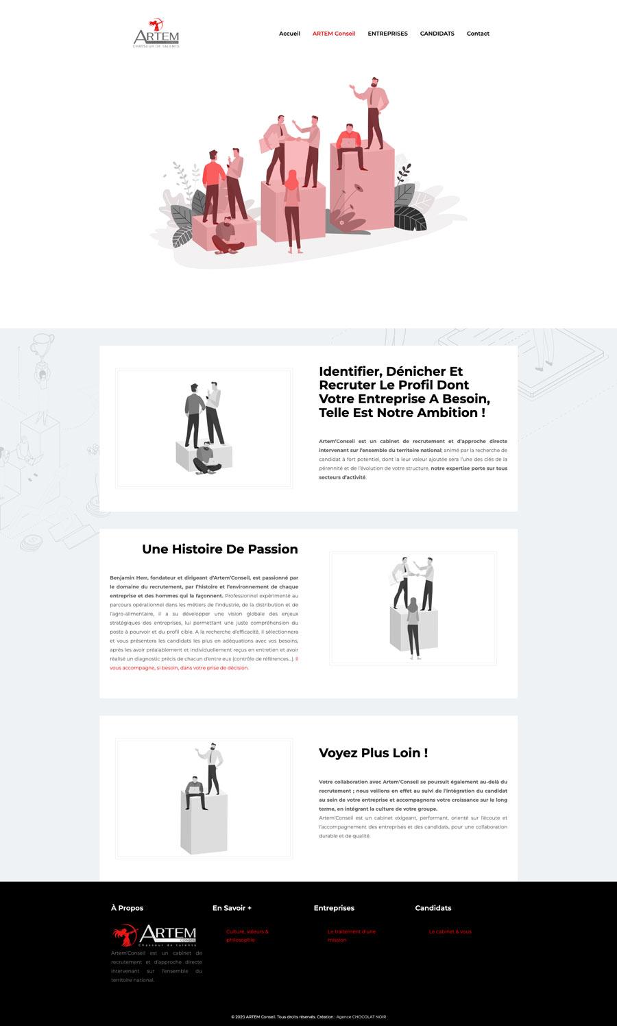 site ARTEM conseil