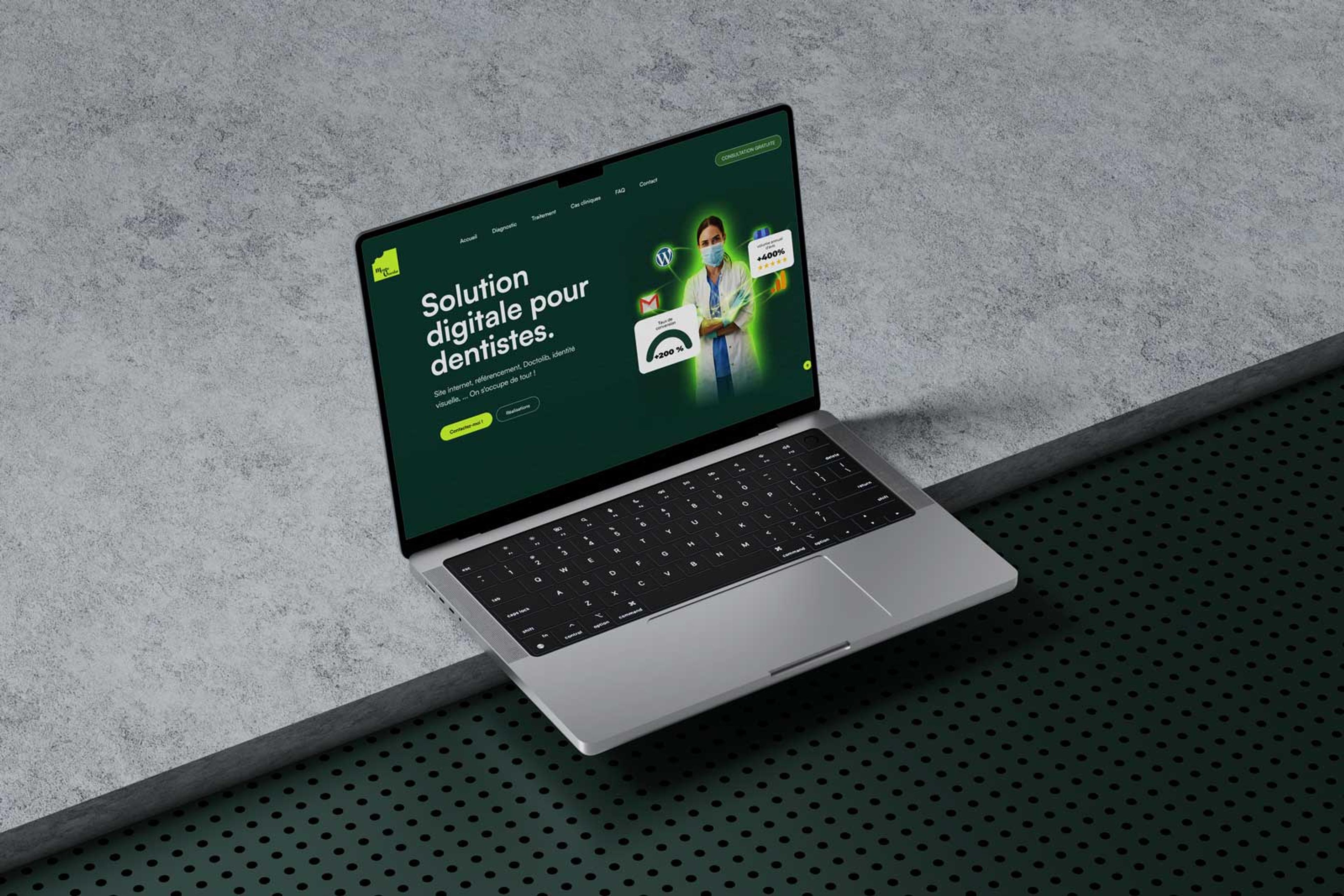 menthe-chocolat.fr : Création de sites internet pour dentistes | CHOCOLAT NOIR