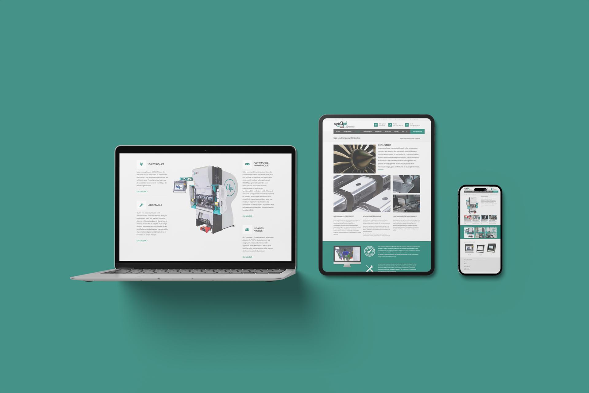 site web industrie