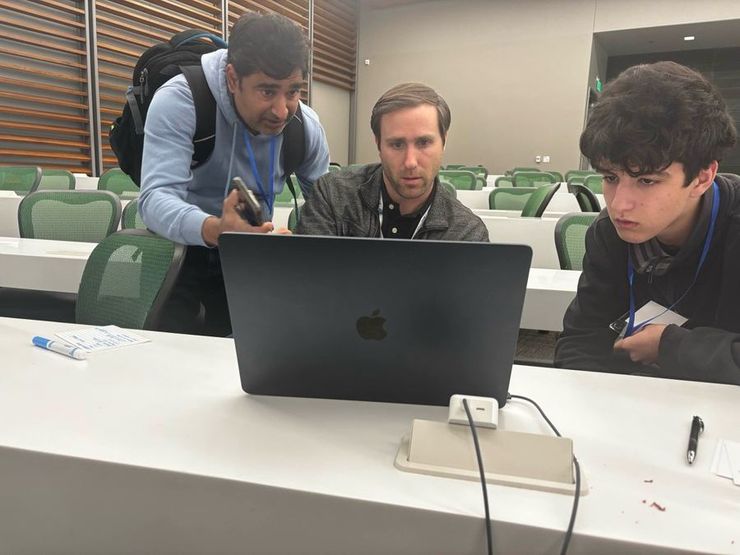 Krishna, Austin and Jude — that problem-solving look