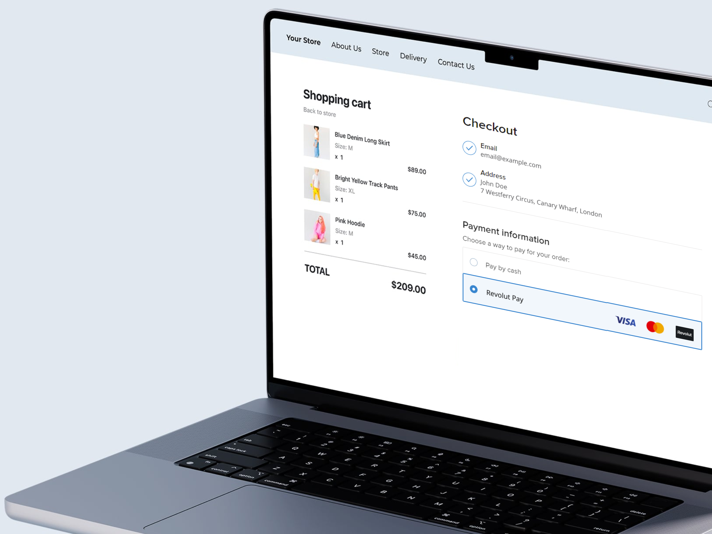 Revolut Pay for Lightspeed (Ecwid) stores