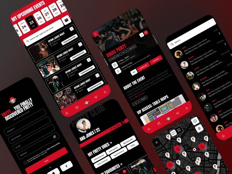 A social app for discovering events, booking tickets, and finding your crowd