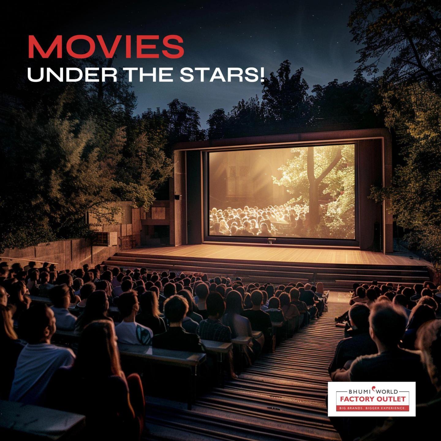 Post: movies under the stars, an open-air cinema