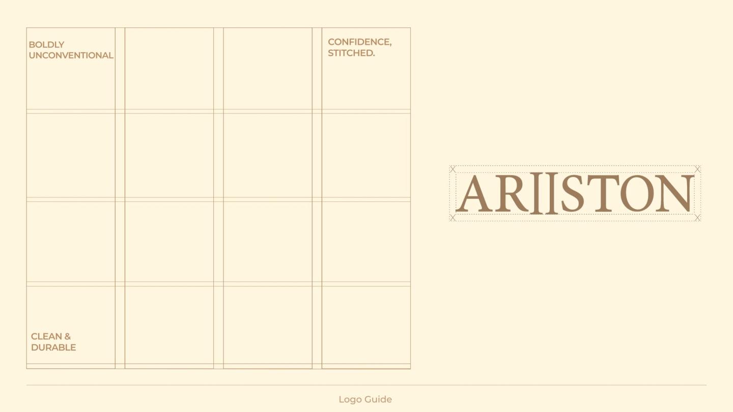 Brandbook spread: logo guide