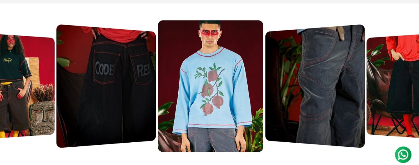 Website product row