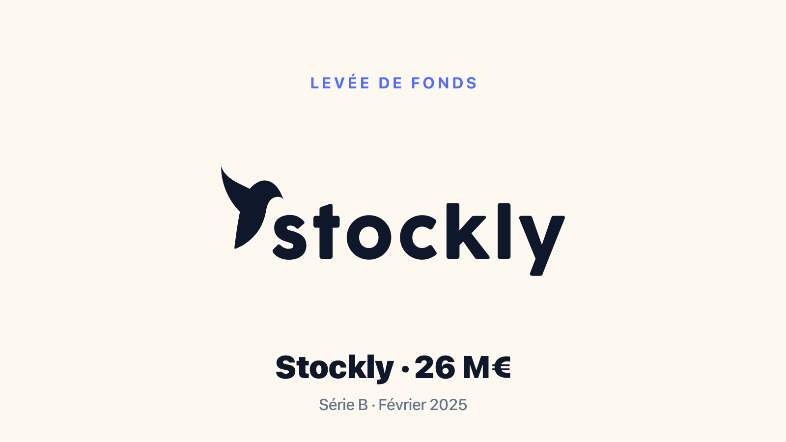 Stockly lève 26 millions d’euros pour transformer la gestion des stocks grâce à l’IA