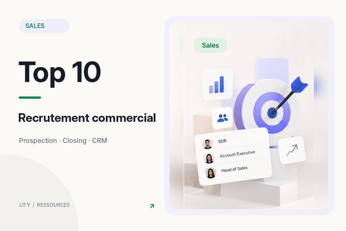 Top 10 des meilleurs cabinets de recrutement commercial en 2026