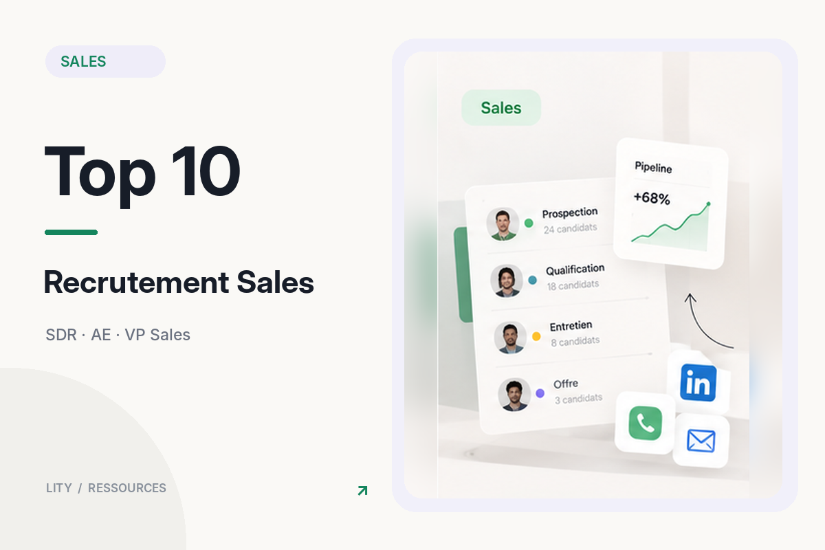 Top 10 des meilleurs cabinets de recrutement sales en 2026