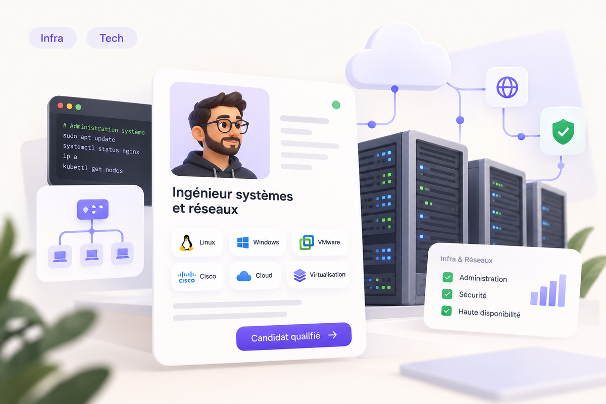 Comment recruter un ingénieur systèmes et réseaux ? Le guide complet