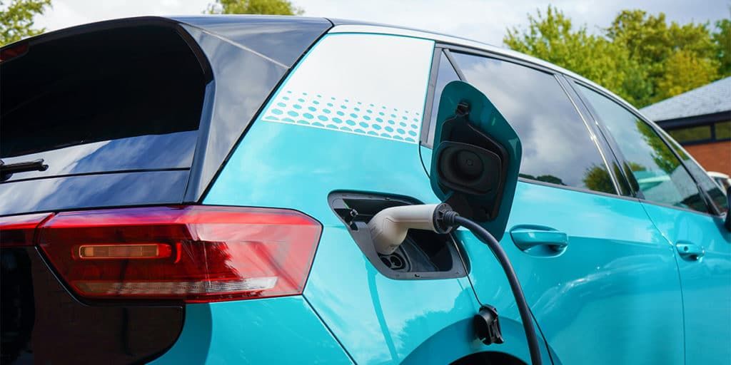 Ein Volkswagen ID.3 fällt als elektrischer Firmenwagen unter die 0,25% Versteuerung.