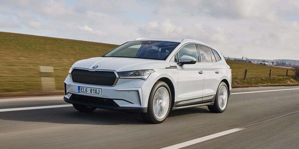 Der ŠKODA ENYAQ iV als Elektro Firmenwagen