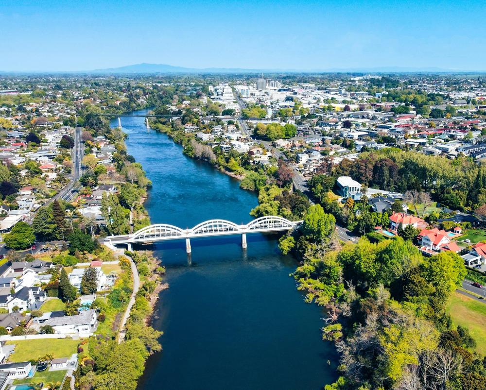 Drone image of Hamilton, New Zealand Drone image of Hamilton, New Zealand