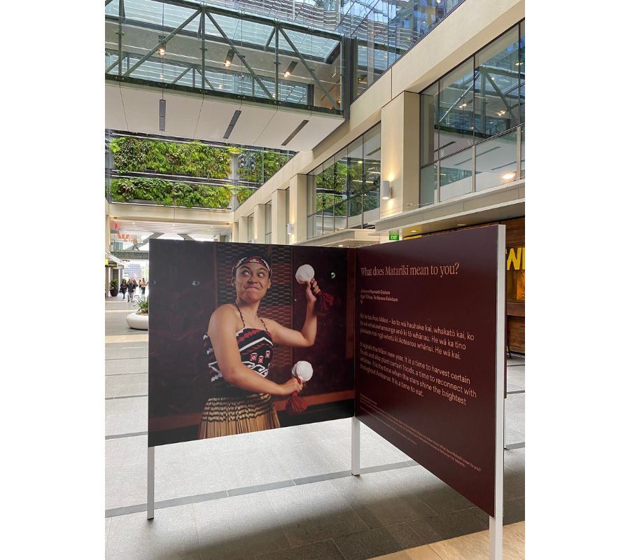 Britomart Matariki display