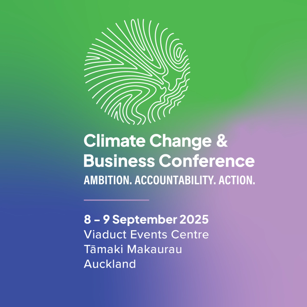 Climate Change and Business Conference promotional asset Climate Change and Business Conference promotional asset