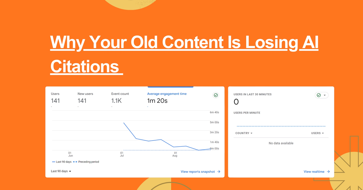 Why Your Old Content Is Losing AI Citations | Lantern