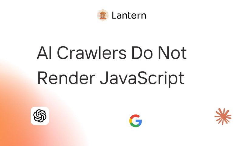 AI Crawlers Do Not Render JavaScript