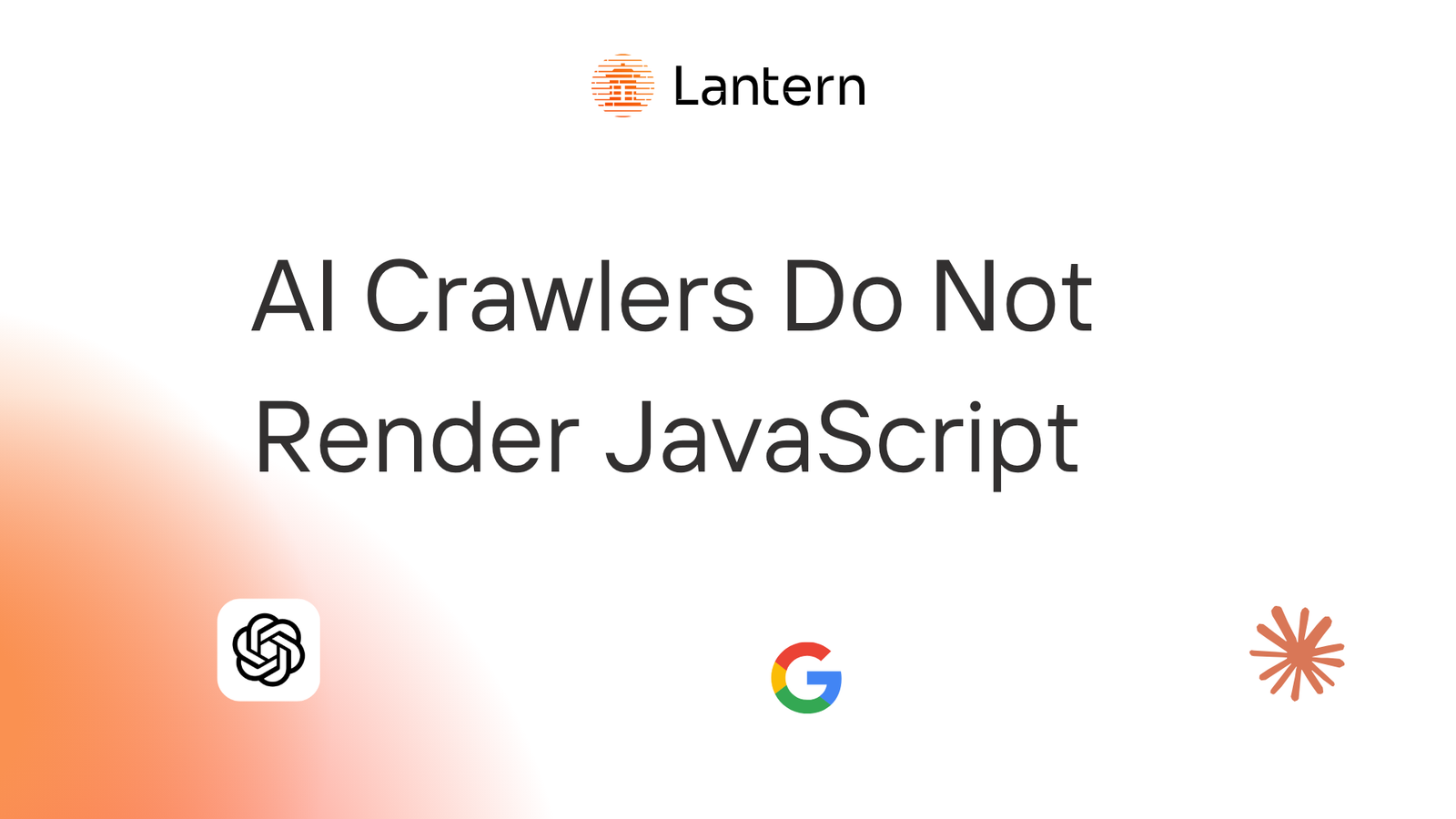 AI Crawlers Do Not Render JavaScript