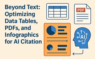 Beyond Text: Optimizing Data Tables, PDFs, and Infographics for AI Citation