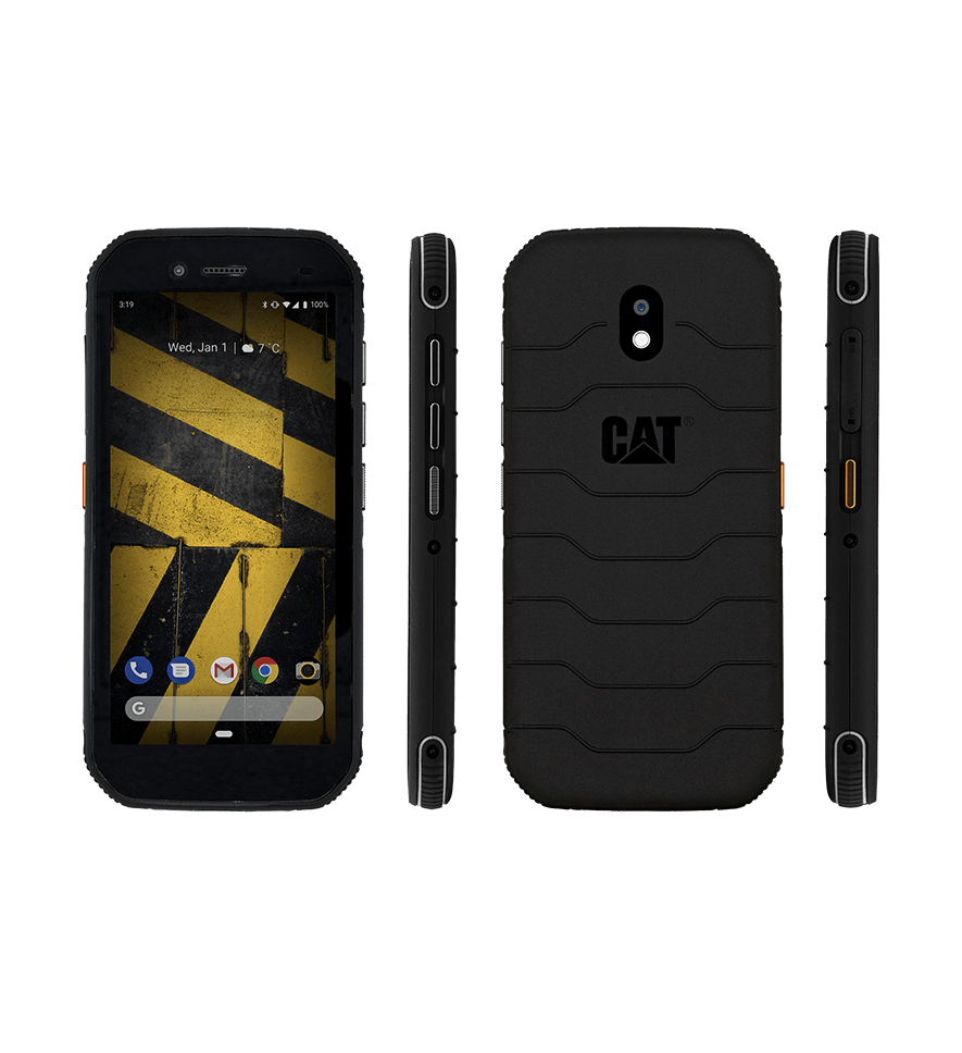  CAT PHONE S S31 - Teléfono inteligente resistente e impermeable  desbloqueado, certificado por red (GSM), optimizado en Estados Unidos  (Single Sim) con 2 años de garantía que incluye reemplazo de pantalla