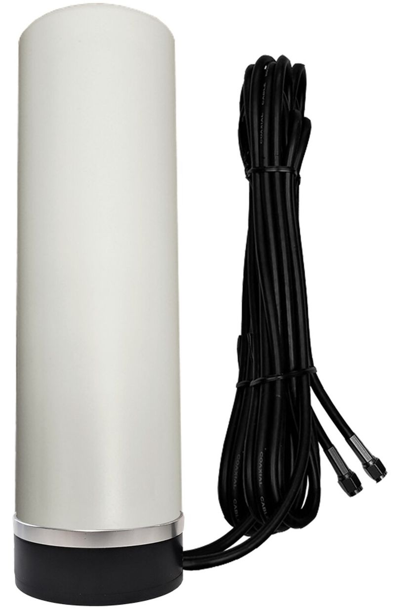 AG29M MIMO 2 x Cellular 3G 4G 5G LTE WiFi Omni-Directional / Directional Magnetic Mount Antenna w/2 x 16ft Coax Cables