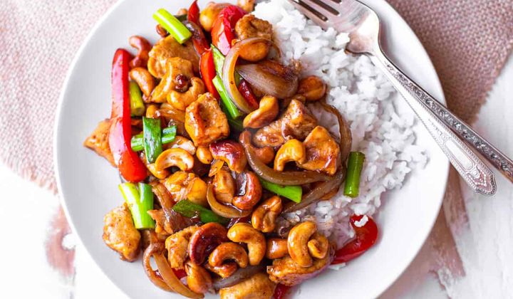 Kylling M/Cashewnøtter