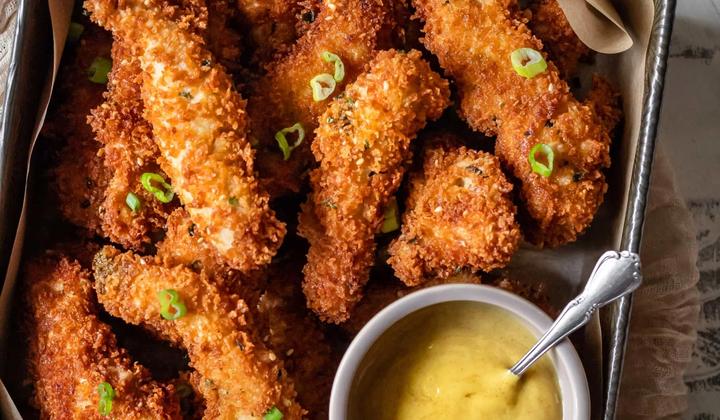 Fritert kylling 3stk