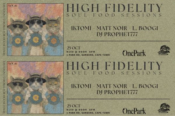 Picture of High Fidelity Soul Food Sessions Vol. 16 cover image