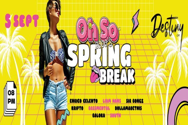 Picture of OH SO 2000'S SPRING BREAK  cover image