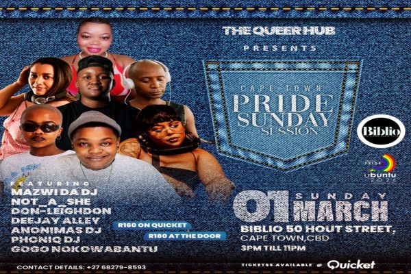 Picture of CAPE TOWN PRIDE SUNDAY SESSION  cover image