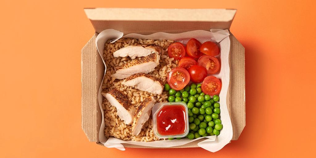 Chargrilled Chicken Rice Box - LEON