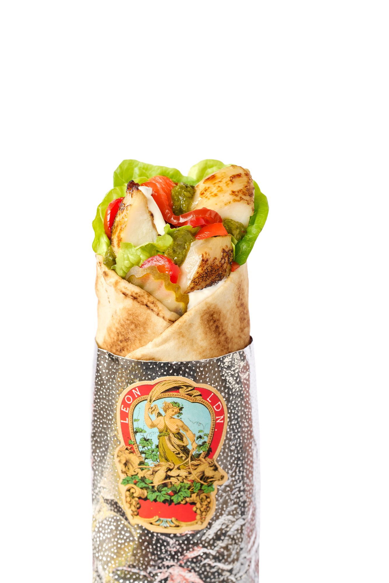 Chicken Schnitzel Wrap